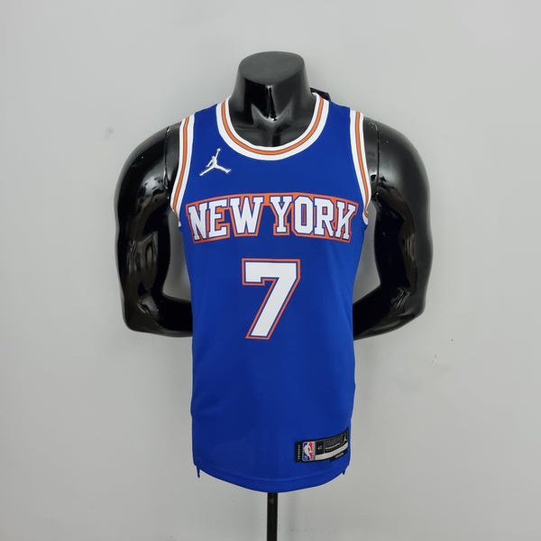Camisa NBA NY Knicks #7 Anthony - 75° Aniversário Limited Blue
