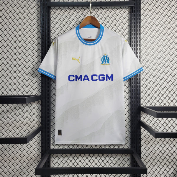 Camisa Olympique de Marseille Home 23/24 - Puma Torcedor Masculina