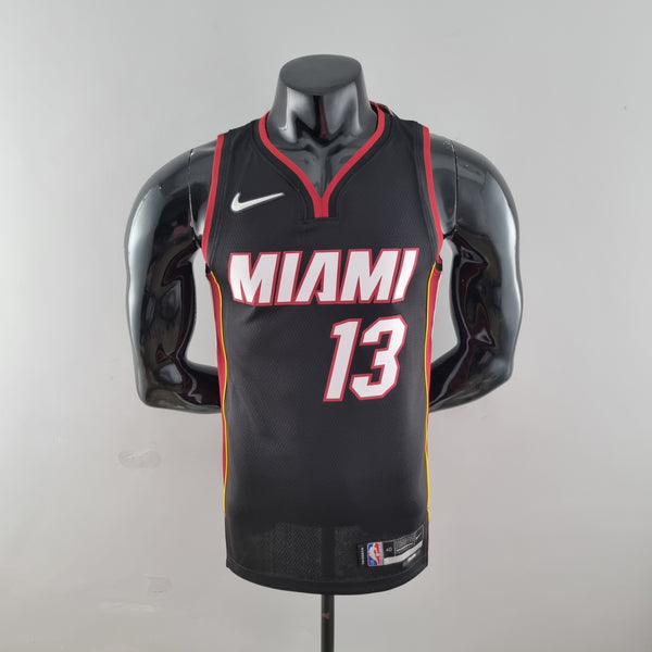 Camisa NBA Miami Heat #13 Adebayo - 75° Aniversário Black