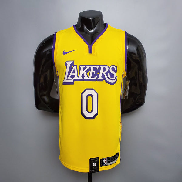 Camisa NBA Lakers #0 Kuzma V-neck Nike Connection - 23/24