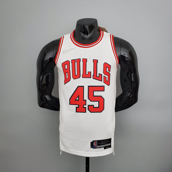 Camisa NBA Chicago Bulls #45 Jordan - 75° Aniversário White