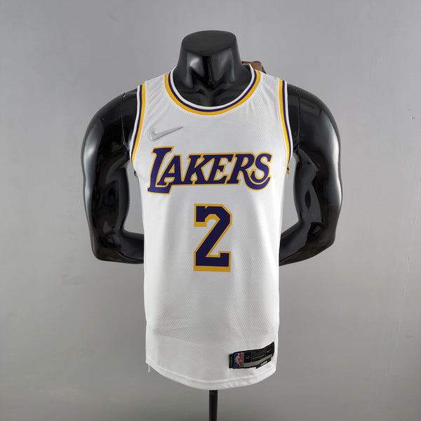 Camisa NBA Lakers #2 Irving 75° Aniversário Branca - 23/24