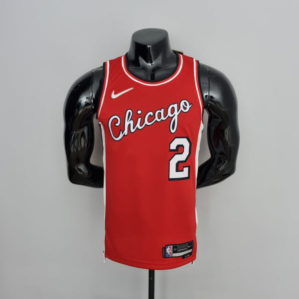 Camisa NBA Chicago Bulls #2 Bali - 75° Aniversário Red