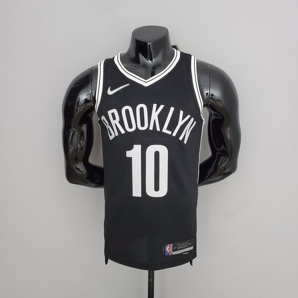 Camisa NBA Brooklyn Nets #10 Simmons - 75º Aniversário Black