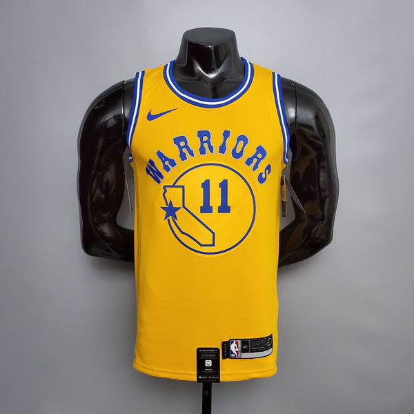 Camisa NBA Golden State Warriors #11 Thompson - Retro Yellow