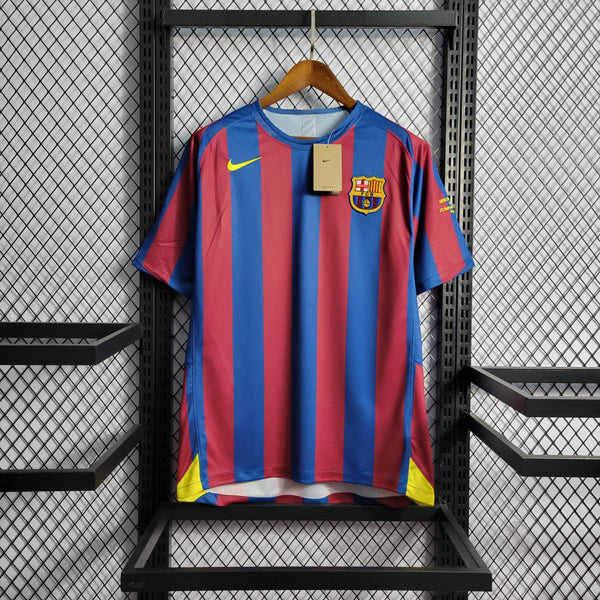 Camisa Barcelona Titular 2006 - Versão Retro