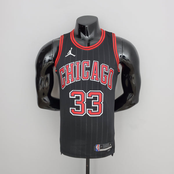 Camisa NBA Chicago Bulls #33 Pippen - Flyers Black