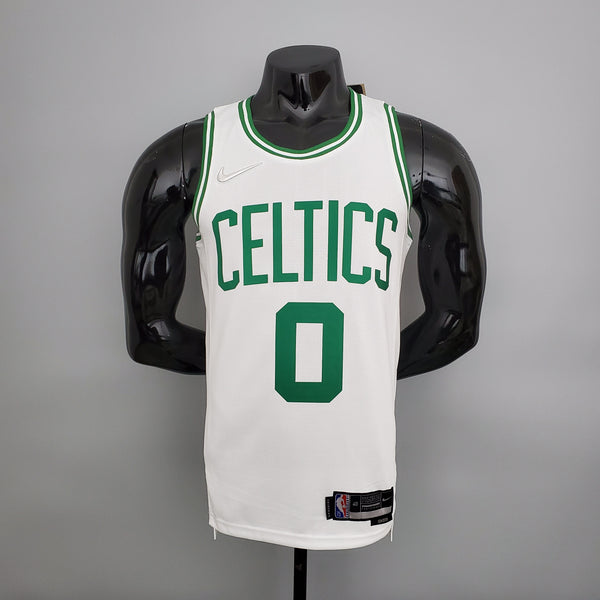 Camisa NBA Boston Celtics #0 Tatum - 75° Aniversário White