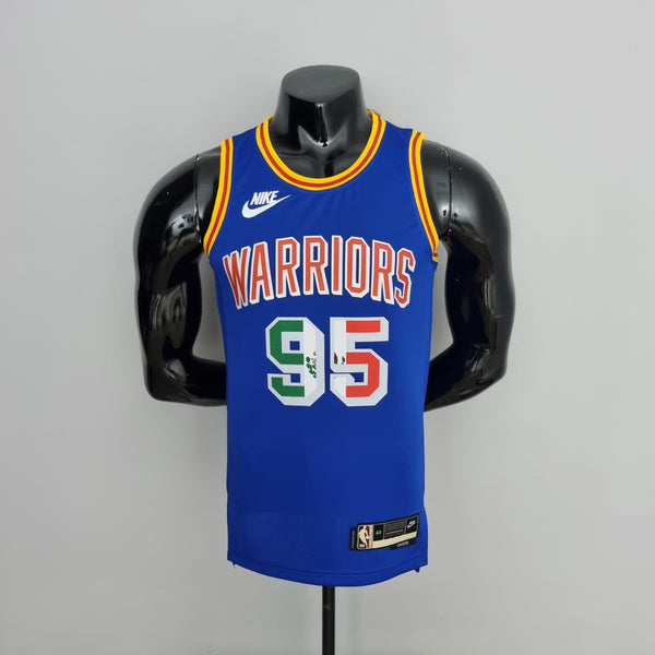 Camisa NBA Golden State Warriors #95 Toscano - Mexico Exclusive Blue