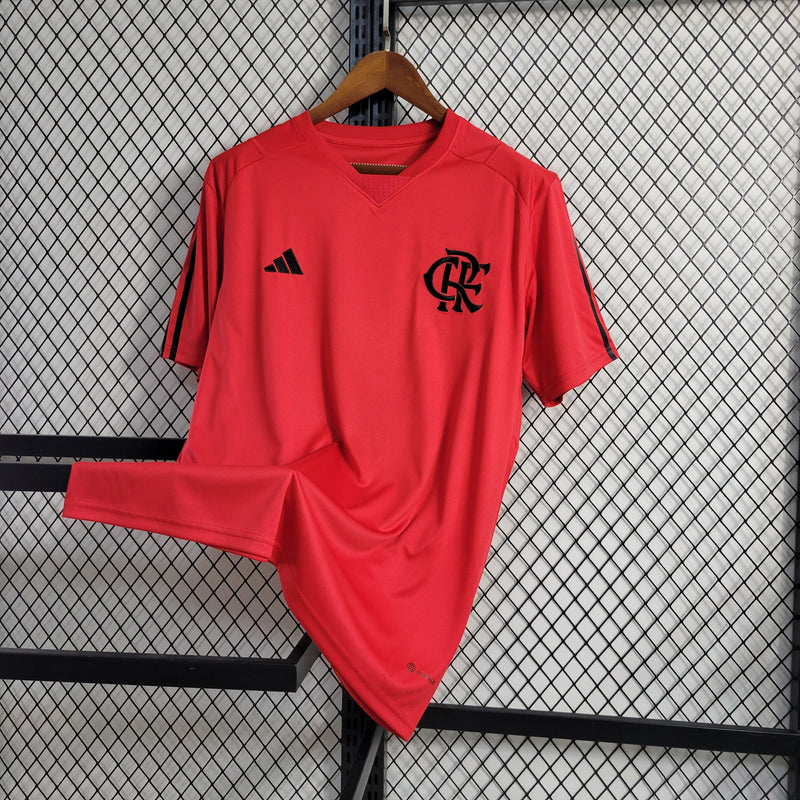 Camisa Flamengo Treino 23/24 - Adidas Torcedor Masculina