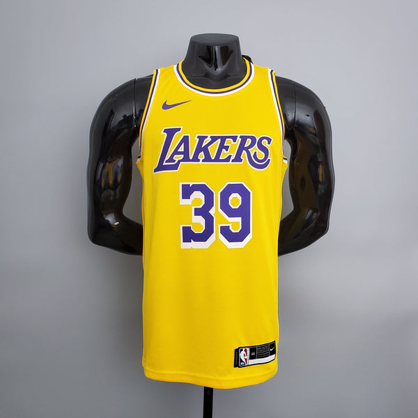 Camisa NBA Lakers #39 Howard Crew Neck Yellow - 23/24