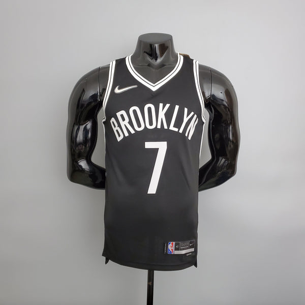 Camisa NBA Brooklyn Nets #7 Durant - 75° Aniversário Black