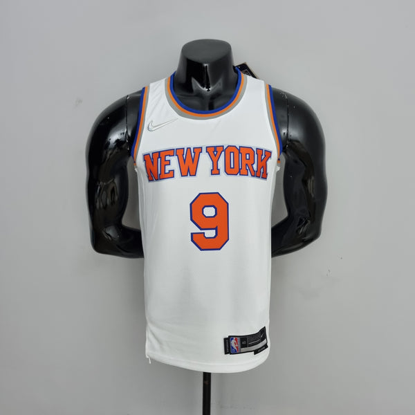 Camisa NBA NY Knicks #9 Barret - 75° Aniversário White