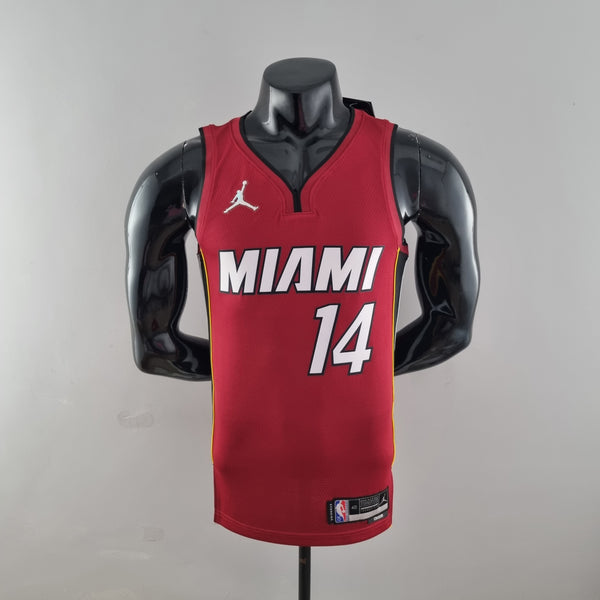 Camisa NBA Miami Heat #14 Herro  - 75° Aniversário Red