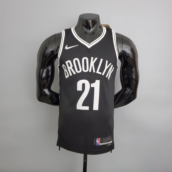 Camisa NBA Brooklyn Nets #21 Aldridge - 75° Aniversário Black
