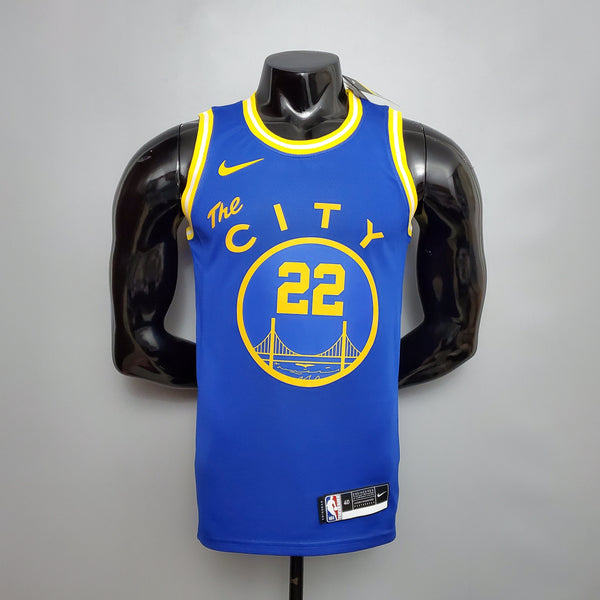 Camisa NBA Golden State Warriors #22 Wiggins - Train Blue