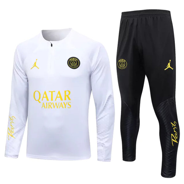 Conjunto Frio de Treino  Paris 23/24 Branco